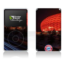 Allianz Arena bei Nacht FCB