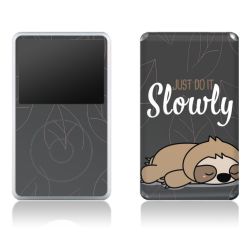Just Do It Slowly Sloth Grey