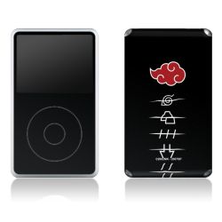 Symboles des membres de l'Akatsuki noirs