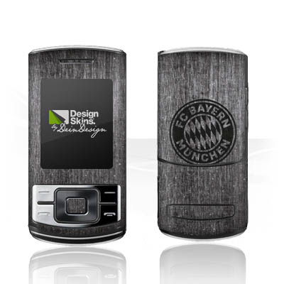 Metalllook FCB Logo einfarbig