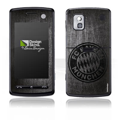 Metalllook FCB Logo einfarbig