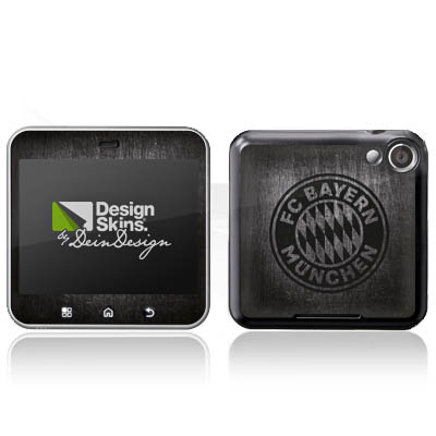 Metalllook FCB Logo einfarbig