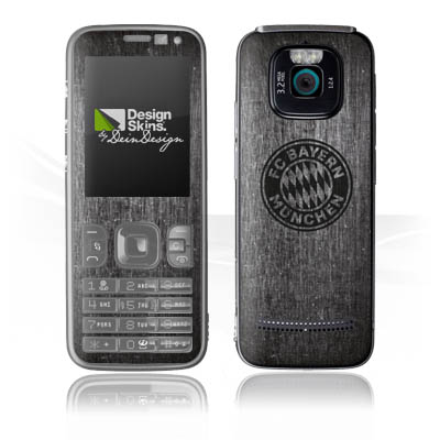 Metalllook FCB Logo einfarbig