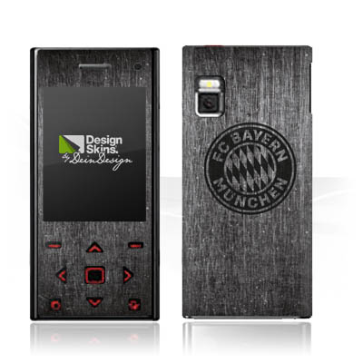 Metalllook FCB Logo einfarbig