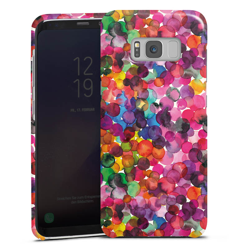 Punti acquerello sovrapposti