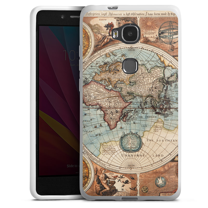 Mappa del mondo vintage