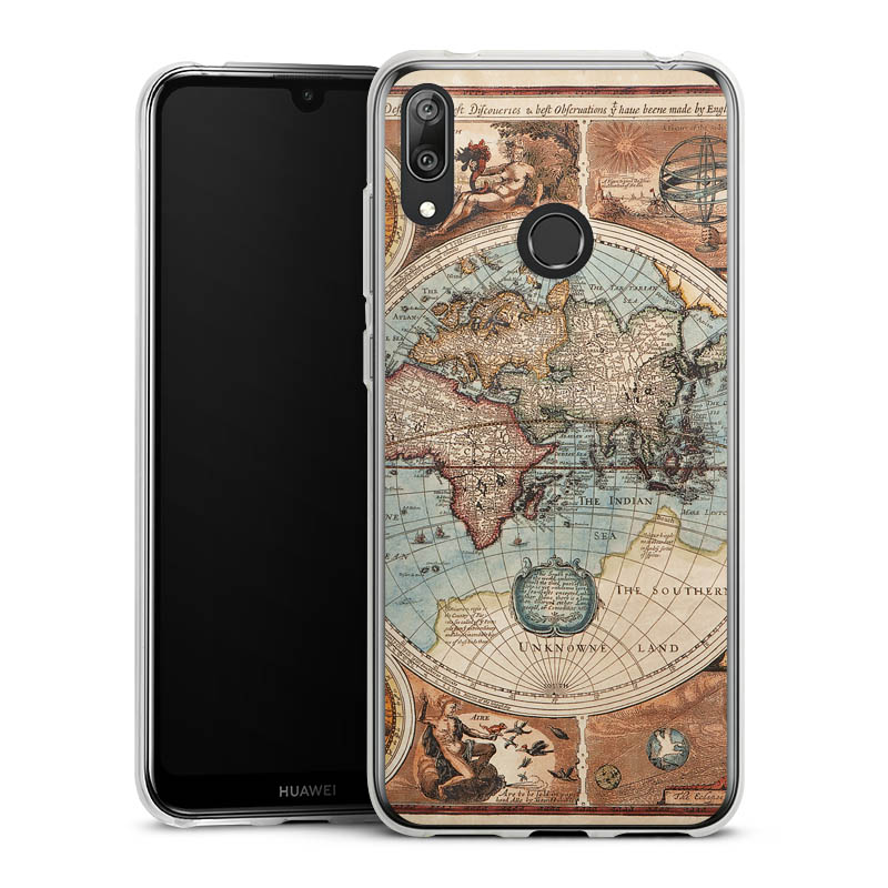 Mappa del mondo vintage