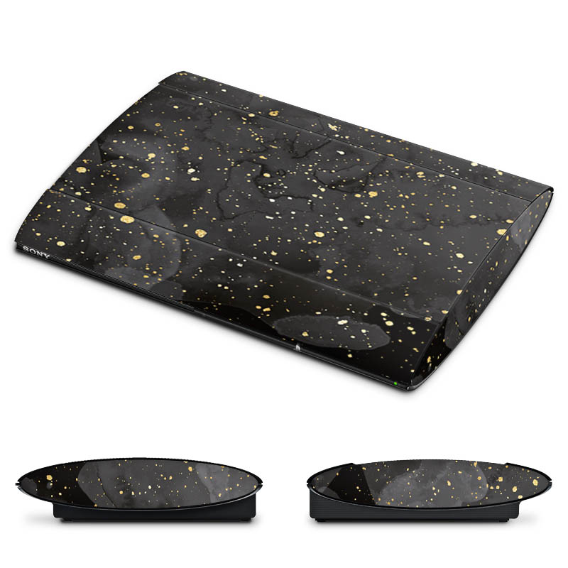 Marmo Nero Oro Look Scintillante
