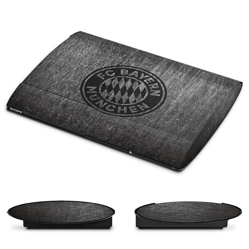 Metalllook FCB Logo einfarbig