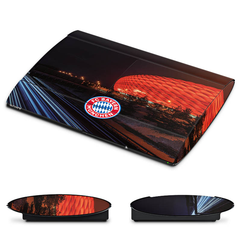 Allianz Arena bei Nacht FCB