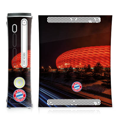 Allianz Arena bei Nacht FCB