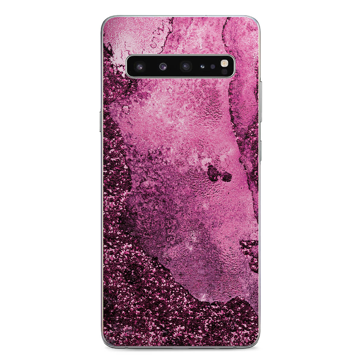 Pink Glitter Marble 2