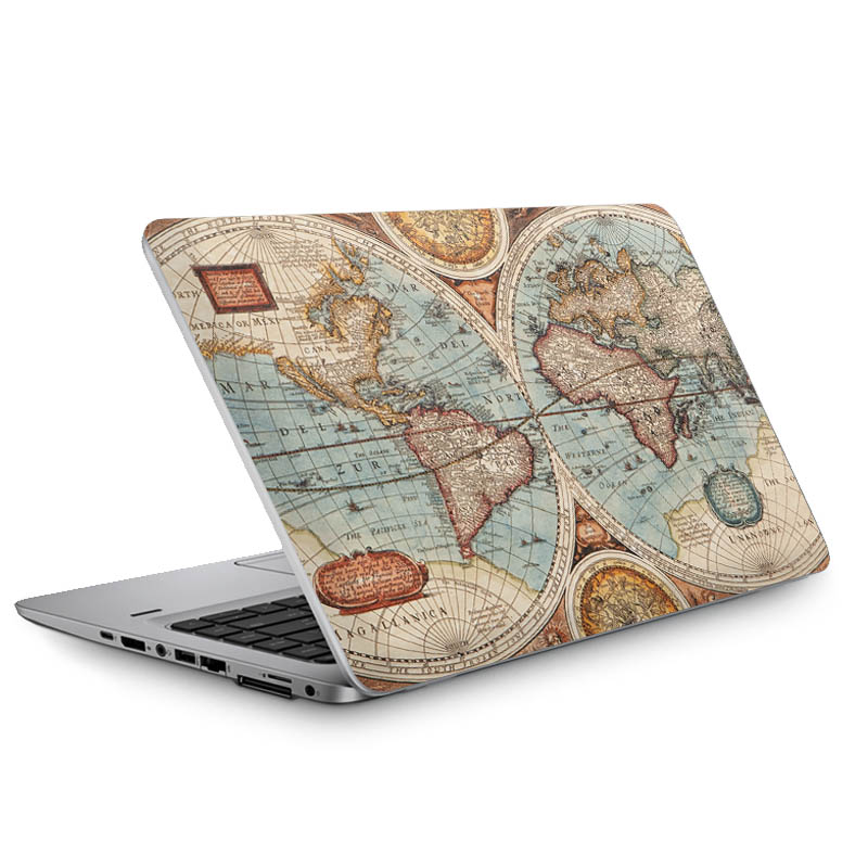 Mappa del mondo vintage