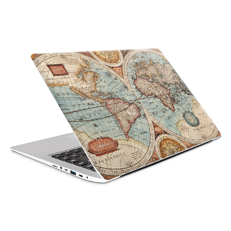 Mappa del mondo vintage