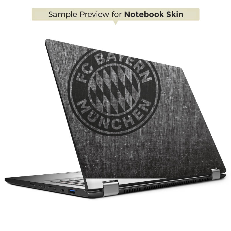 Metalllook FCB Logo einfarbig