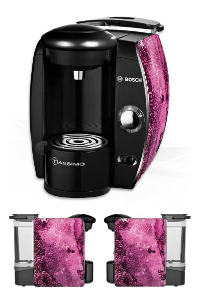 Pink Glitter Marble 2
