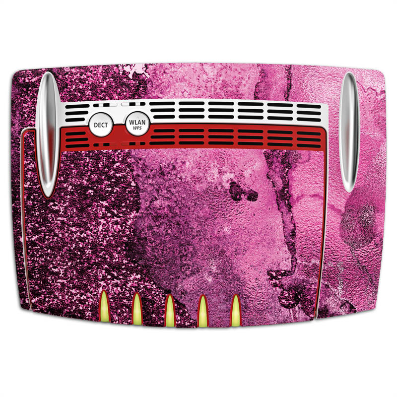 Pink Glitter Marble 2