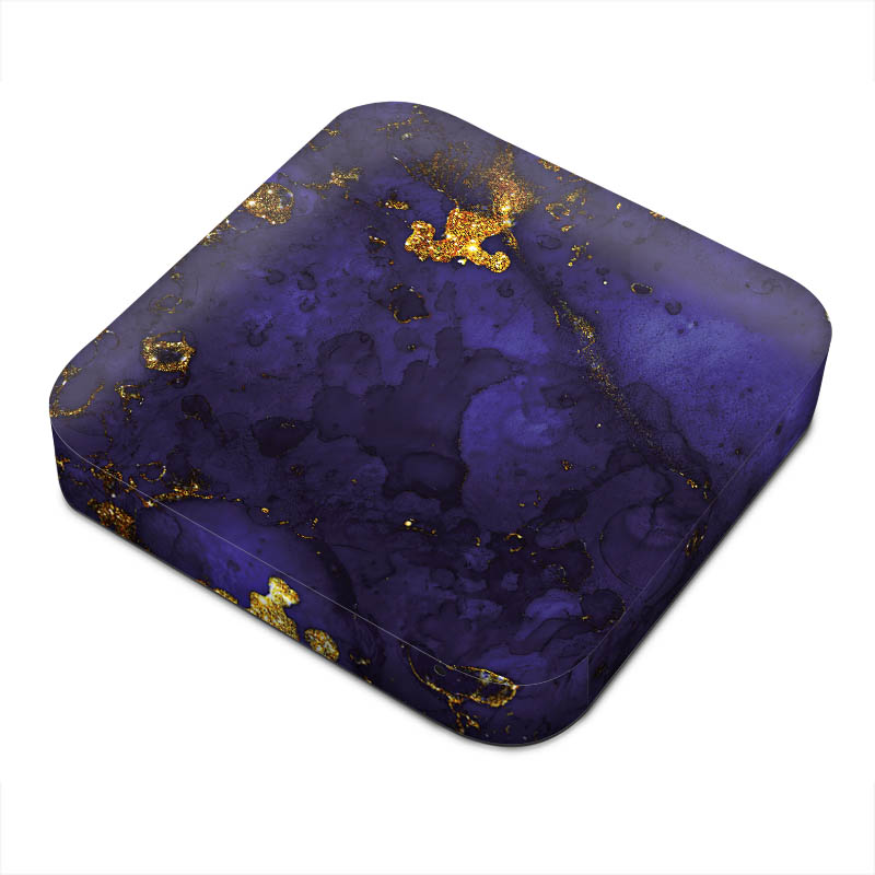 Marbre Bleu et Doré