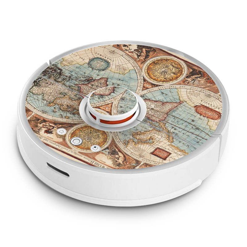 Mappa del mondo vintage