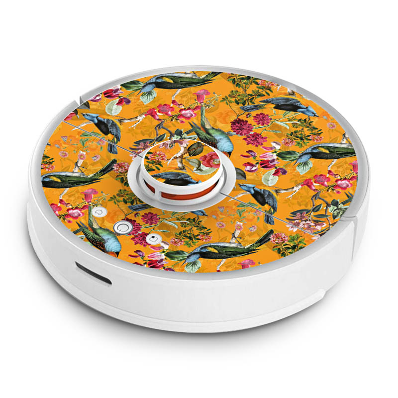  Sfondo di fiori di uccelli