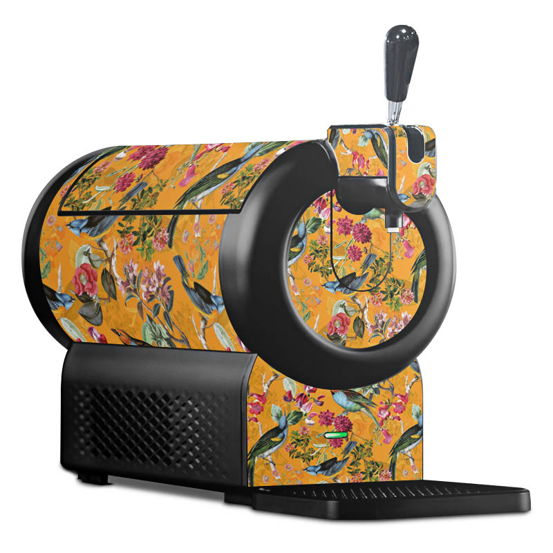 Vogels Bloemen Behang