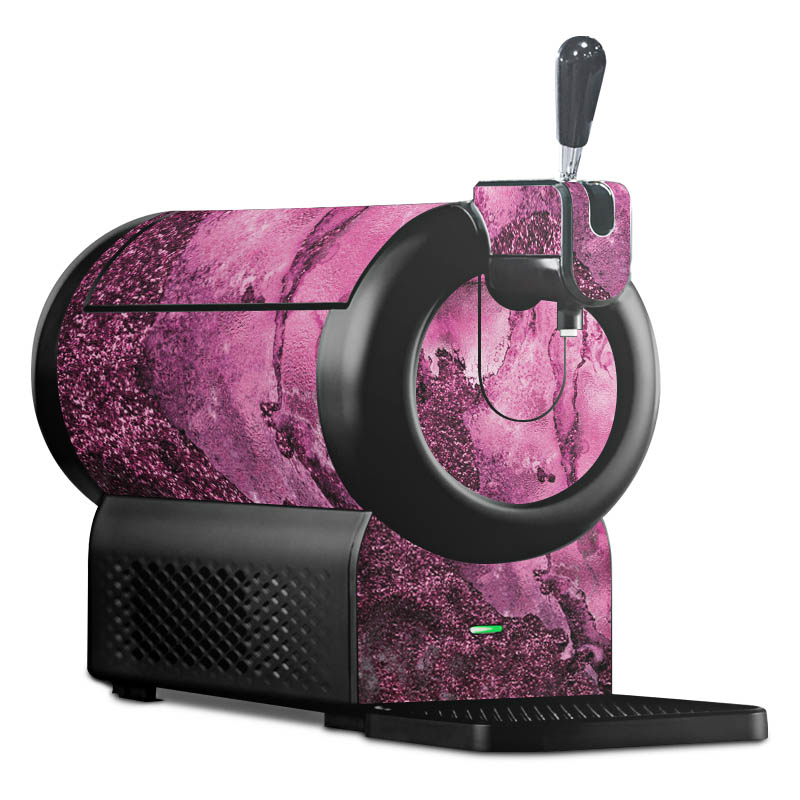Pink Glitter Marble 2