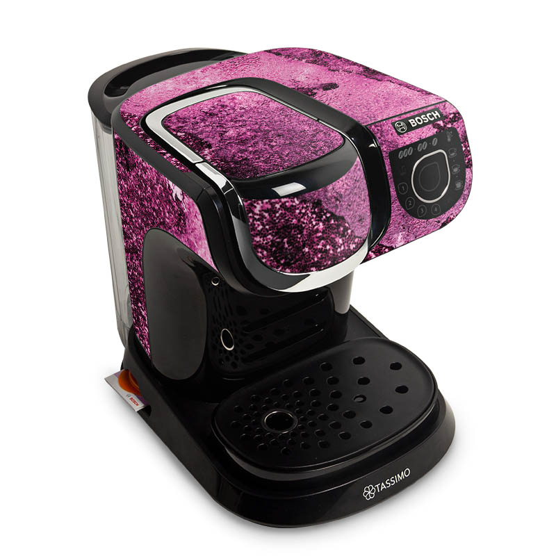 Pink Glitter Marble 2