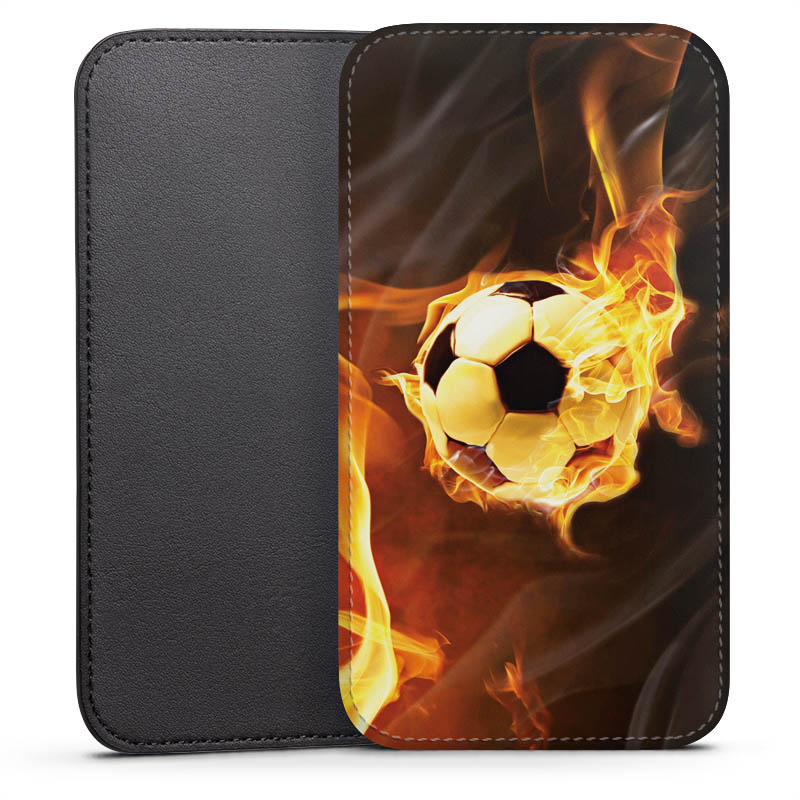 Valkuilen Er is een trend autobiografie Burning Soccer voor Insteekhoesje (zwart) voor Apple iPhone 6 van DeinDesign