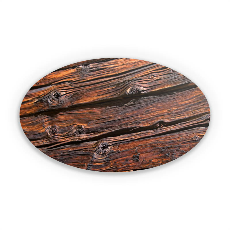 Verwitterte Holzplanken