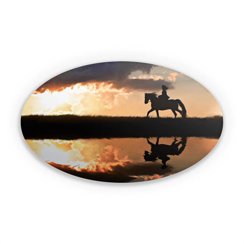 Randonnée à Cheval au Crépuscule