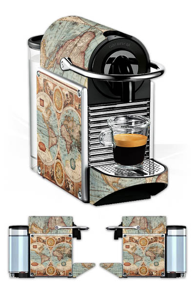 Mappa del mondo vintage