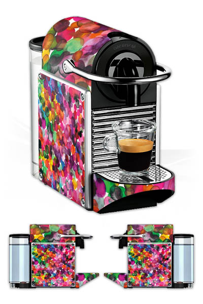 Points aquarelle superposés