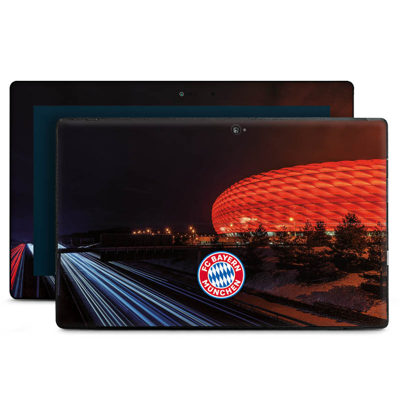 Allianz Arena bei Nacht FCB