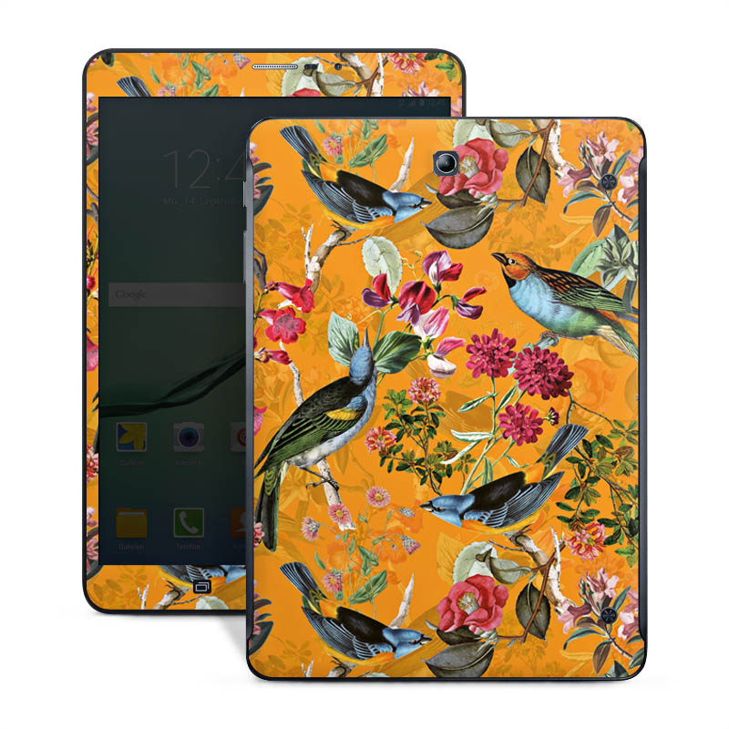 Vogels Bloemen Behang