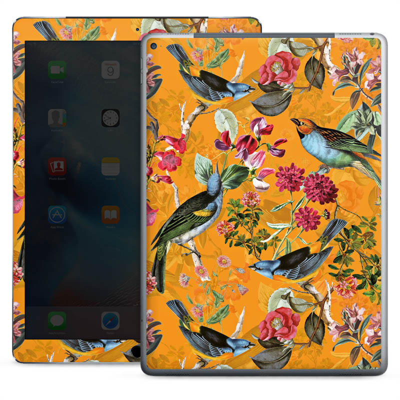 Vogels Bloemen Behang