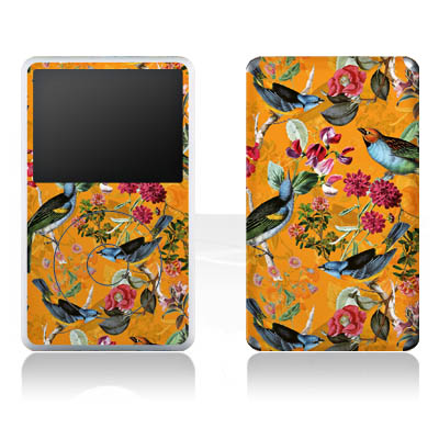 Vogels Bloemen Behang