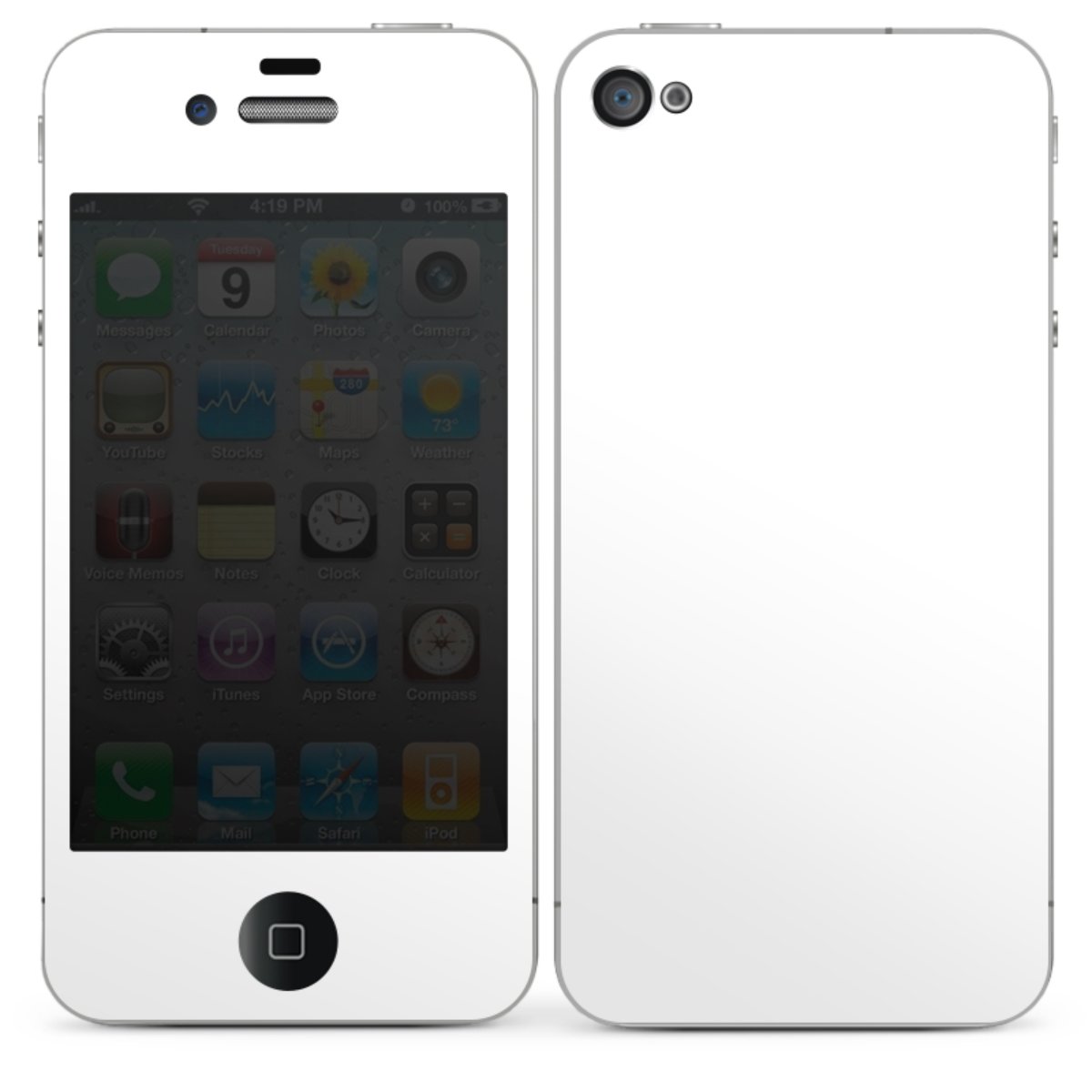 Foils for Smartphones pour Apple iPhone 4