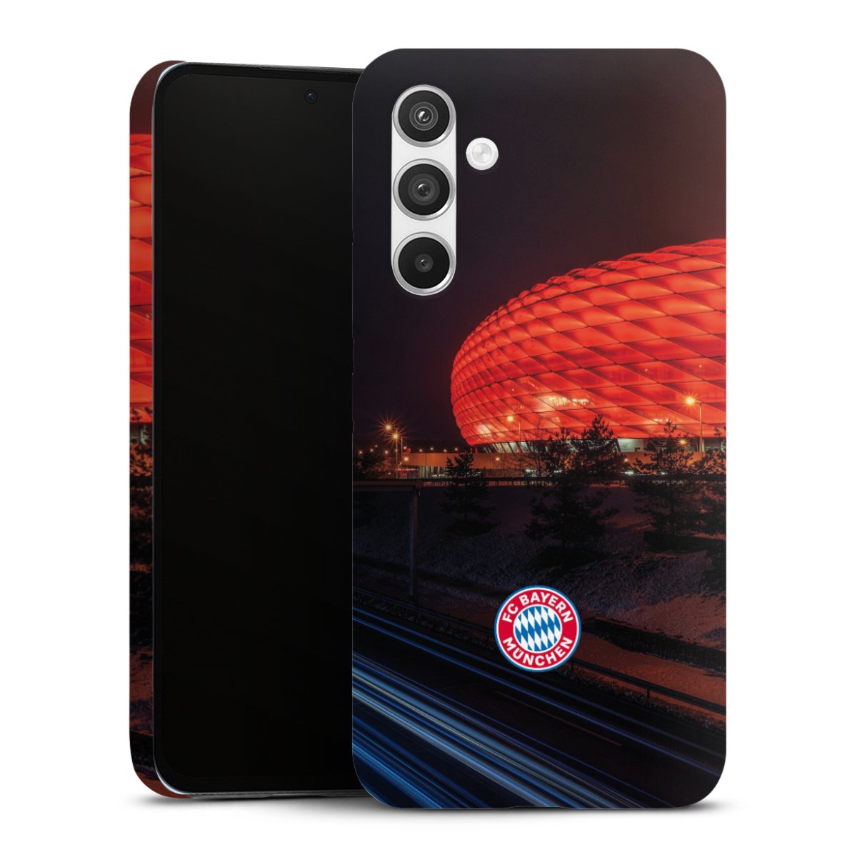 Allianz Arena bei Nacht FCB