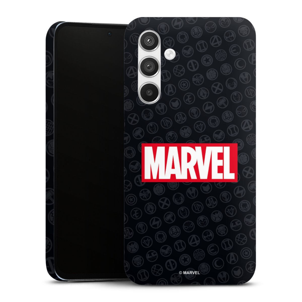 Marvel Logo Black Red 