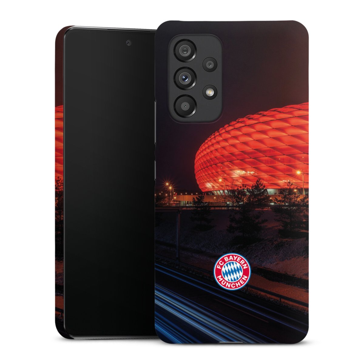 Allianz Arena bei Nacht FCB