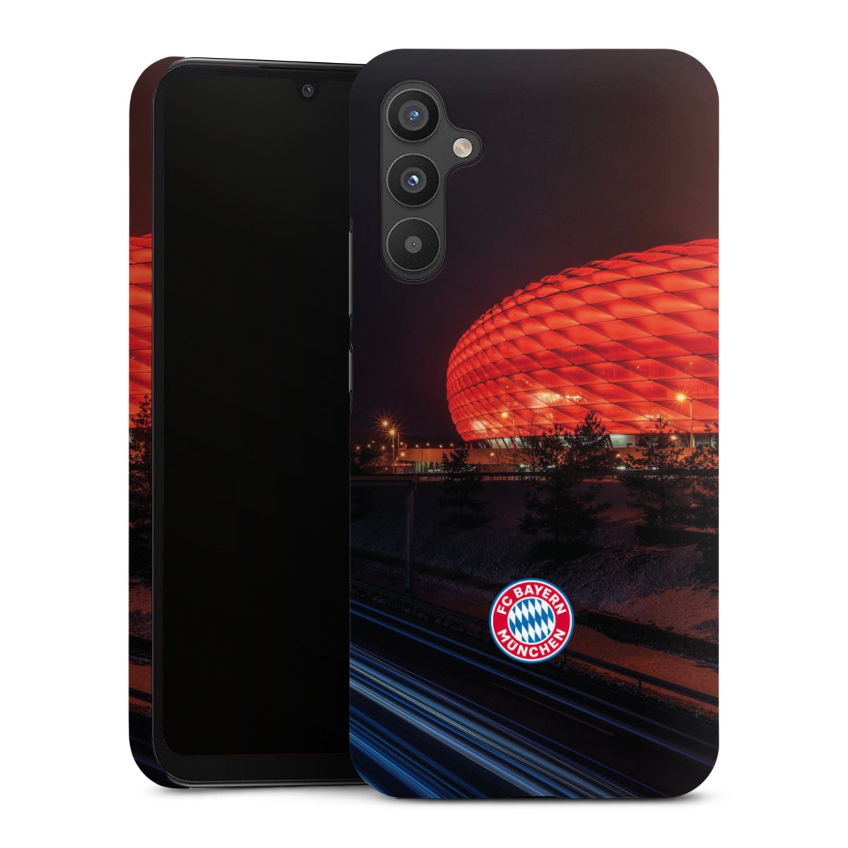 Allianz Arena bei Nacht FCB