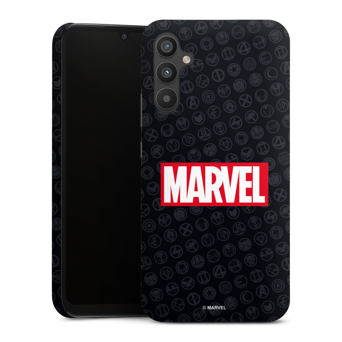 Marvel Logo Black Red 