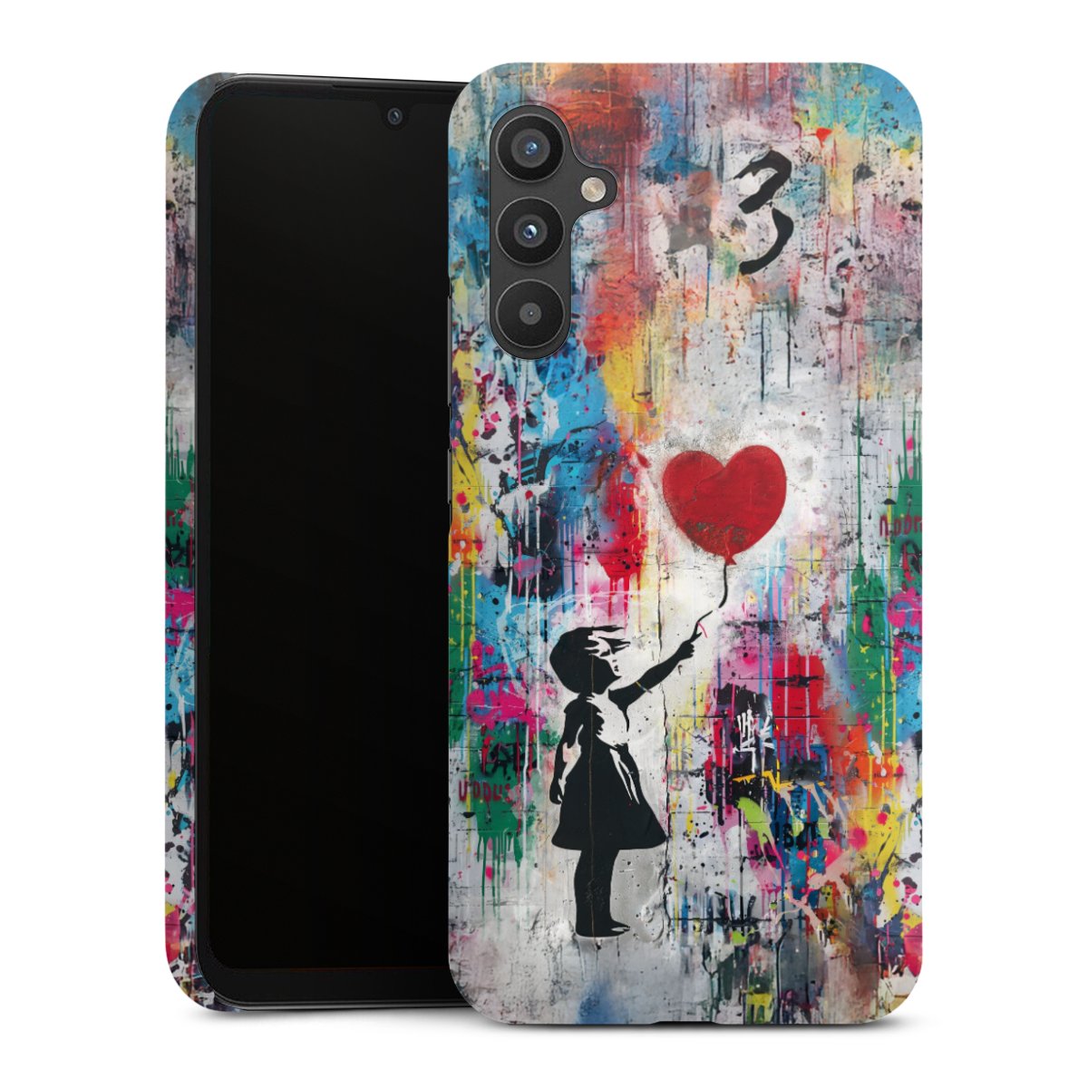 Balloon Girl Colorful