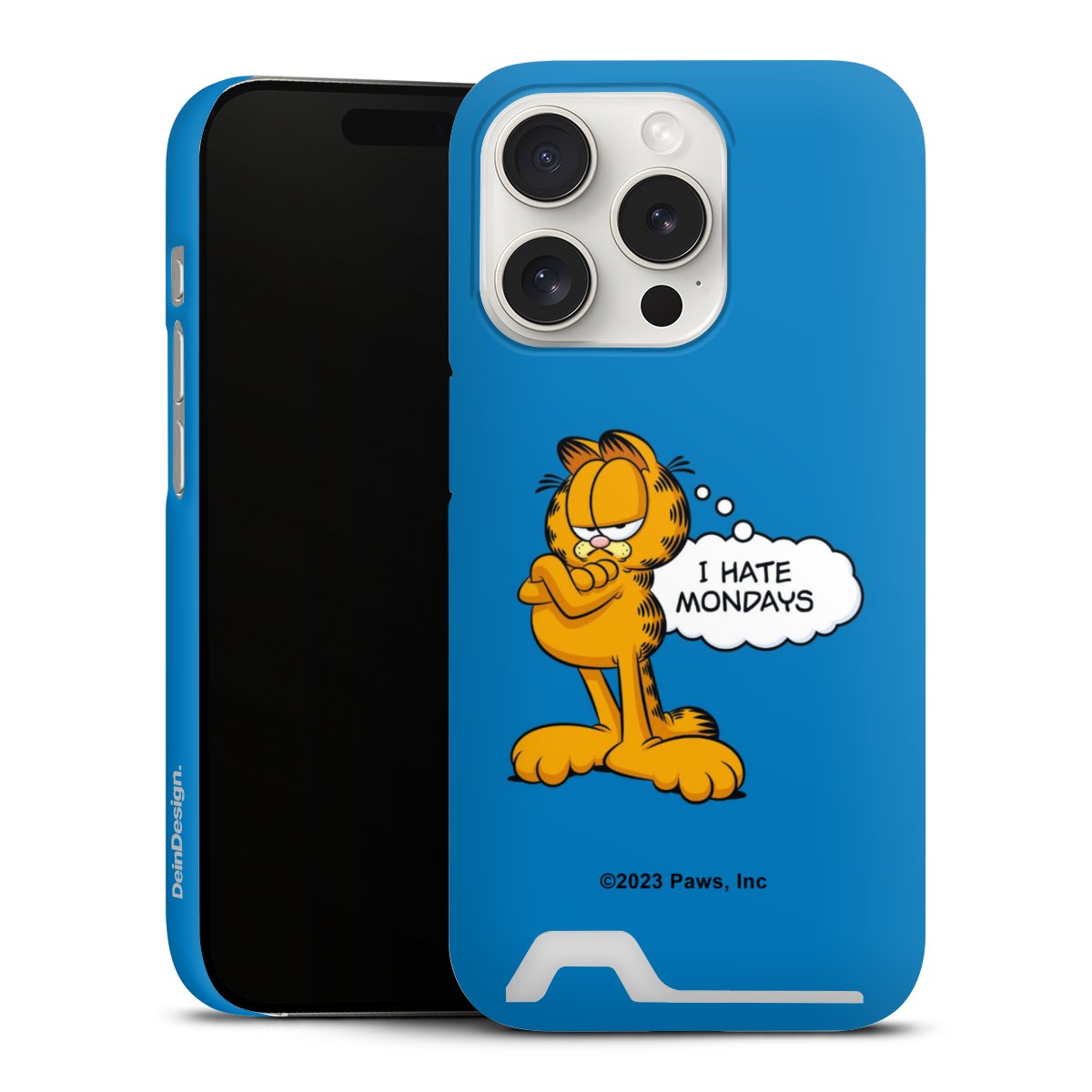 Garfield Ik haat maandagen blauw