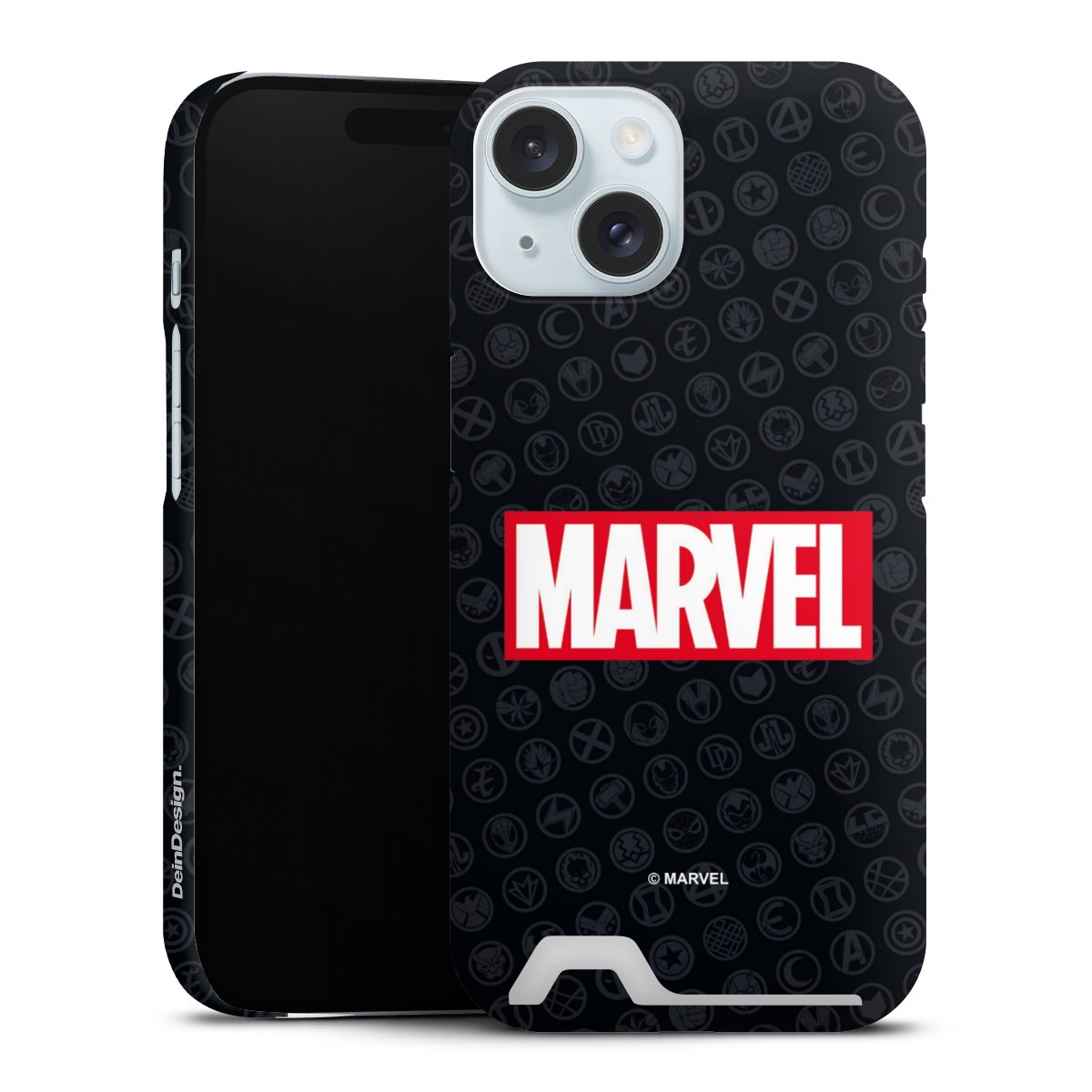 Marvel Logo Black Red 