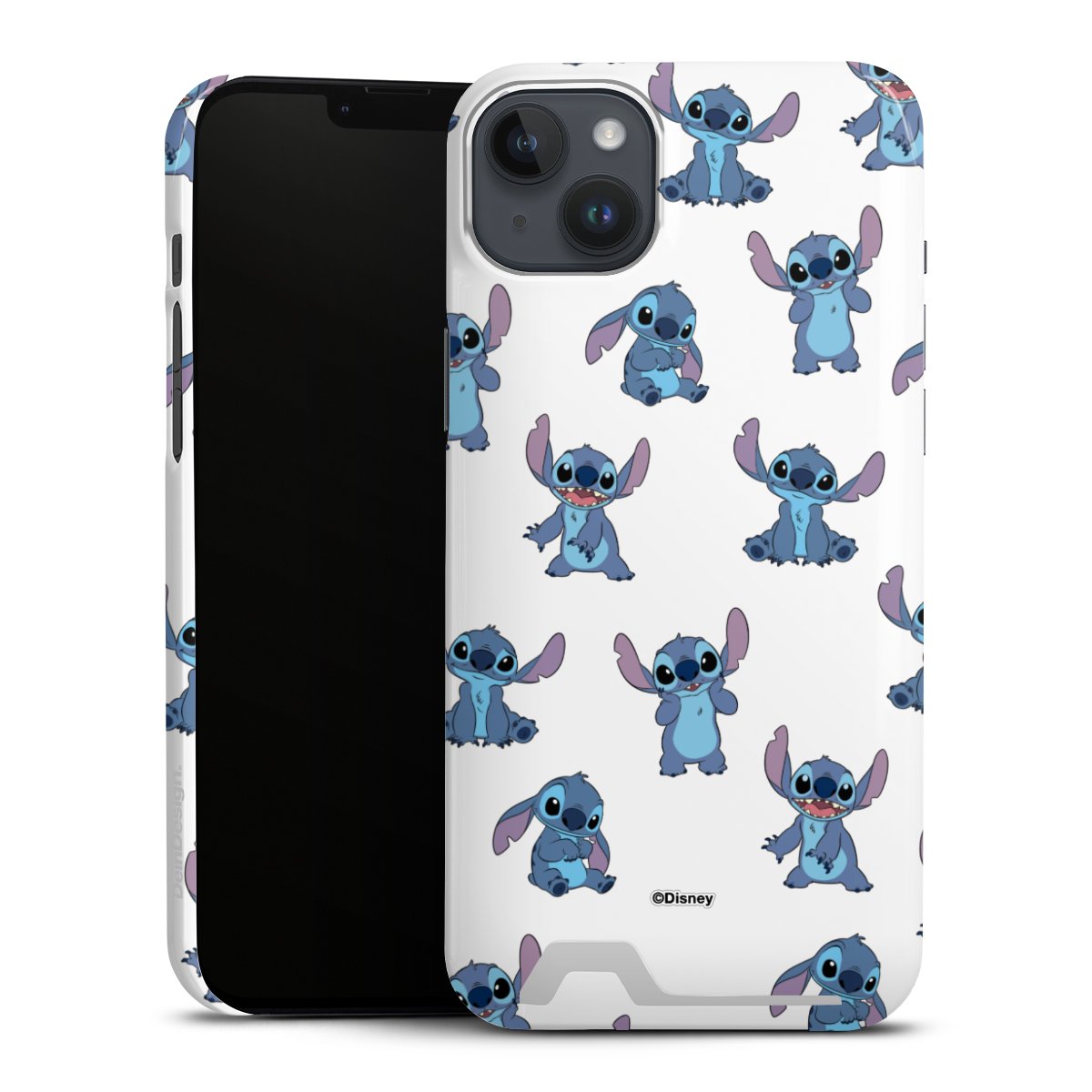 Stitch Faces Pattern Transparent