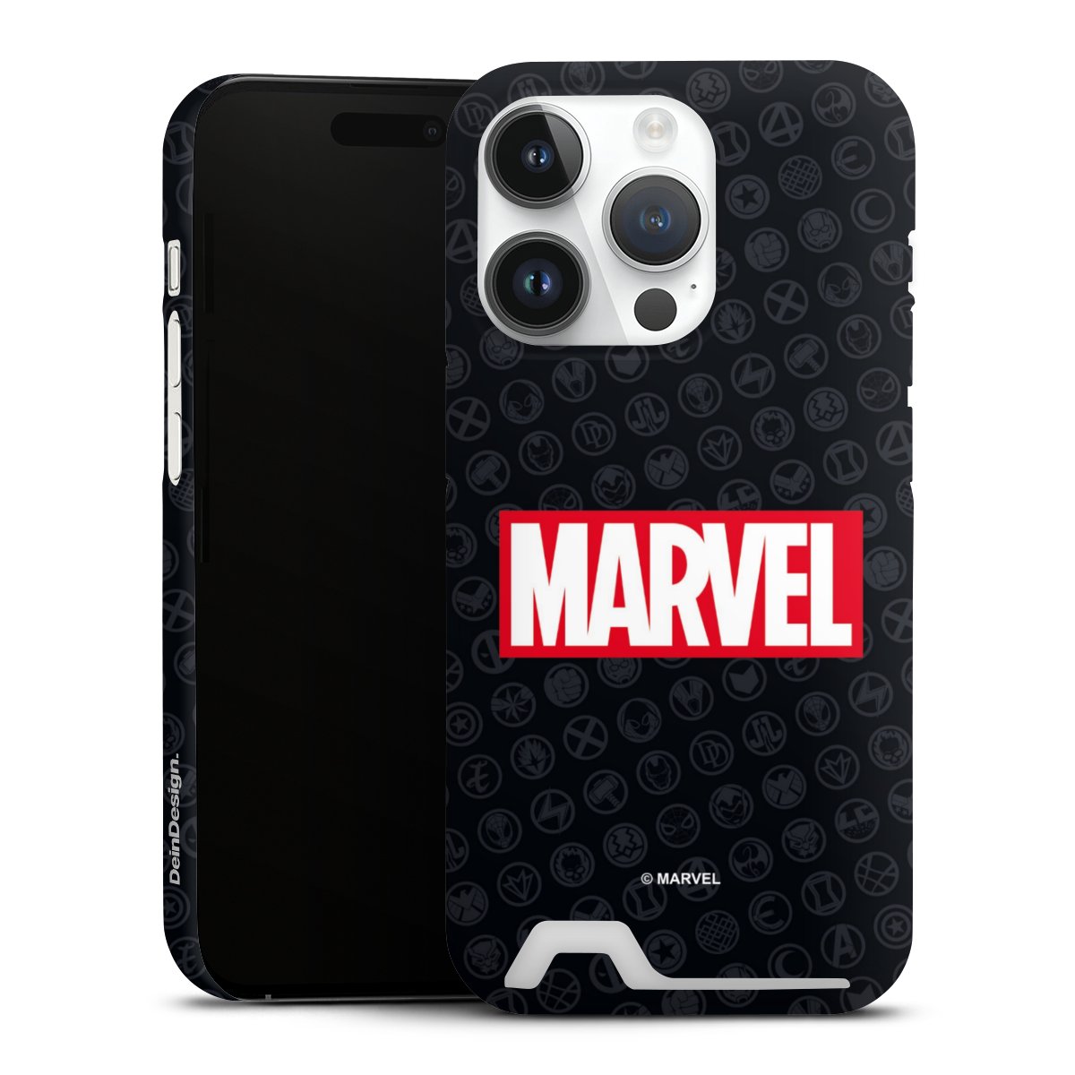 Marvel Logo Black Red 