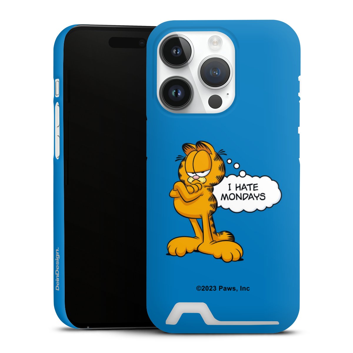 Garfield Ik haat maandagen blauw