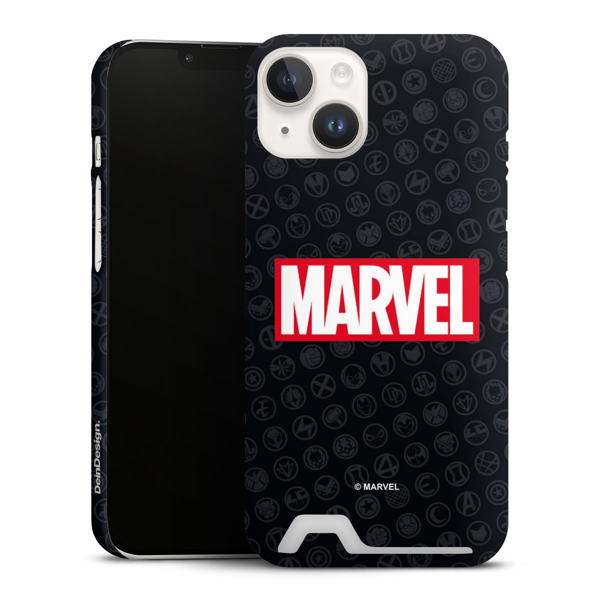 Marvel Logo Black Red 