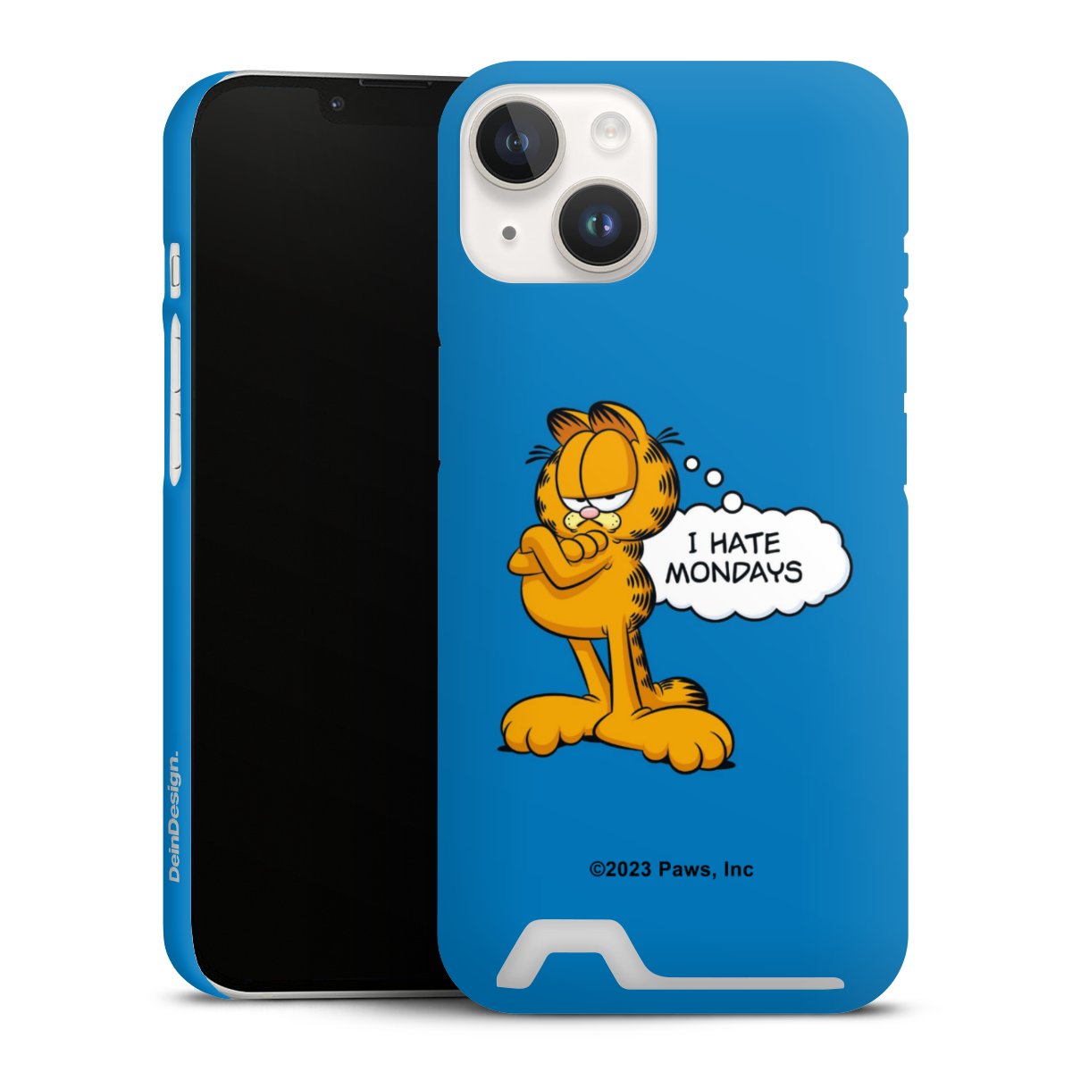 Garfield Je déteste les lundis Bleu